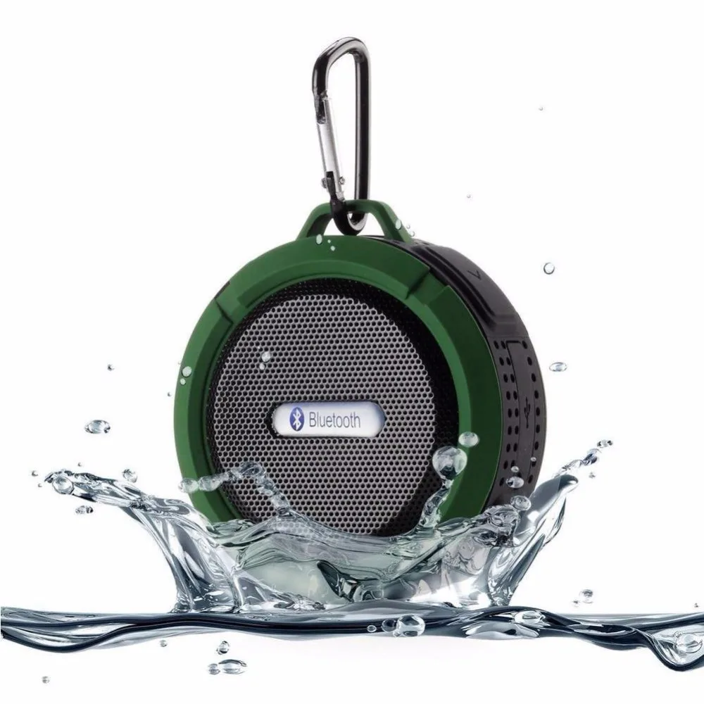 JKing Водонепроницаемый Bluetooth Динамик Портативный sub W oofer с fm радио SD карты памяти MP3