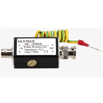 

BNC COAX Coaxial Cable CCTV Monitoring Security Camera Monitor Surge Protector Thunder Lightning Arrester Protection Device