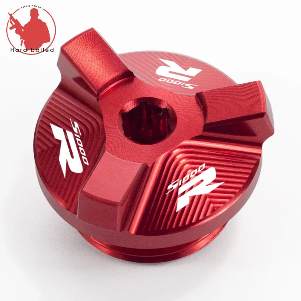 For BMW S1000RR 2009-2018 S1000XR 2015-2018 S1000R 2014-2016 2017 2018 Motorcycle Engine Magnetic Oil Filler plug cup screw (6)_Jc