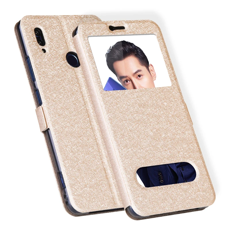 

View Window Flip Leather Case for huawei honor note 10 Flip Cover for huawei honor Play Protective Phone Bag