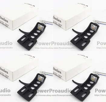 

4set NEW Black Turntable Headshell For Technics For Other Turntables 4 Pin Contacts Fit Phono Turntables Headshells