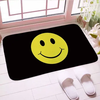 

Smile Carton Child Digital Print Custom Modern Floor Kitchen Mat Carpet Soft Bathroom Mats Good Gift For Home Decor