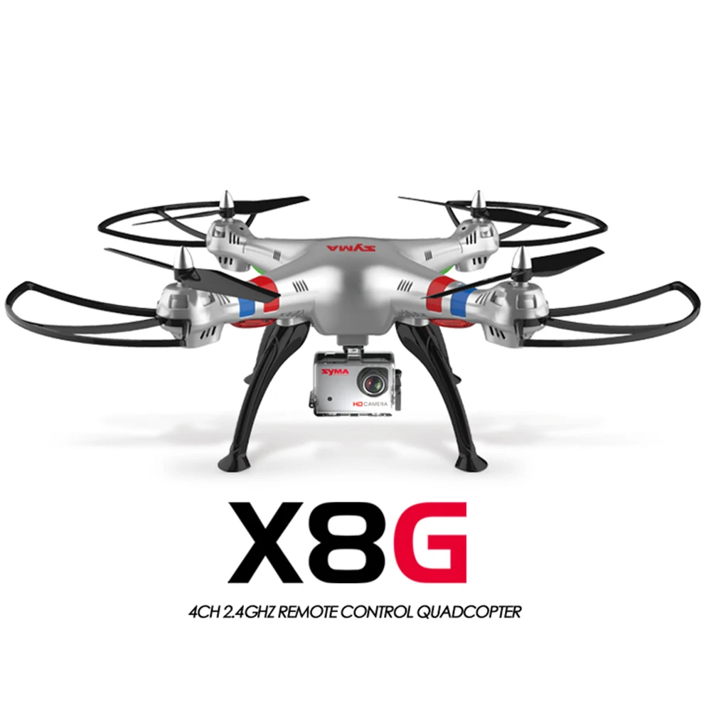 SYMA X8G Модернизированный Квадрокоптер SYMA X8 X8C Дроны с камерой HD 5MP Безголовый режим RC вертолет Квадрокоптер Дрон с камерой