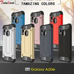 Armadura a prueba de golpes para Samsung A20E cajas del teléfono para Samsung Galaxy A20E A20 E del TPU de la PC 2in1 cubierta Armadura a prueba de golpes para Samsung A20E cajas del teléfono para Samsung Galaxy A20E A20 E del TPU de la PC 2in1 cubierta