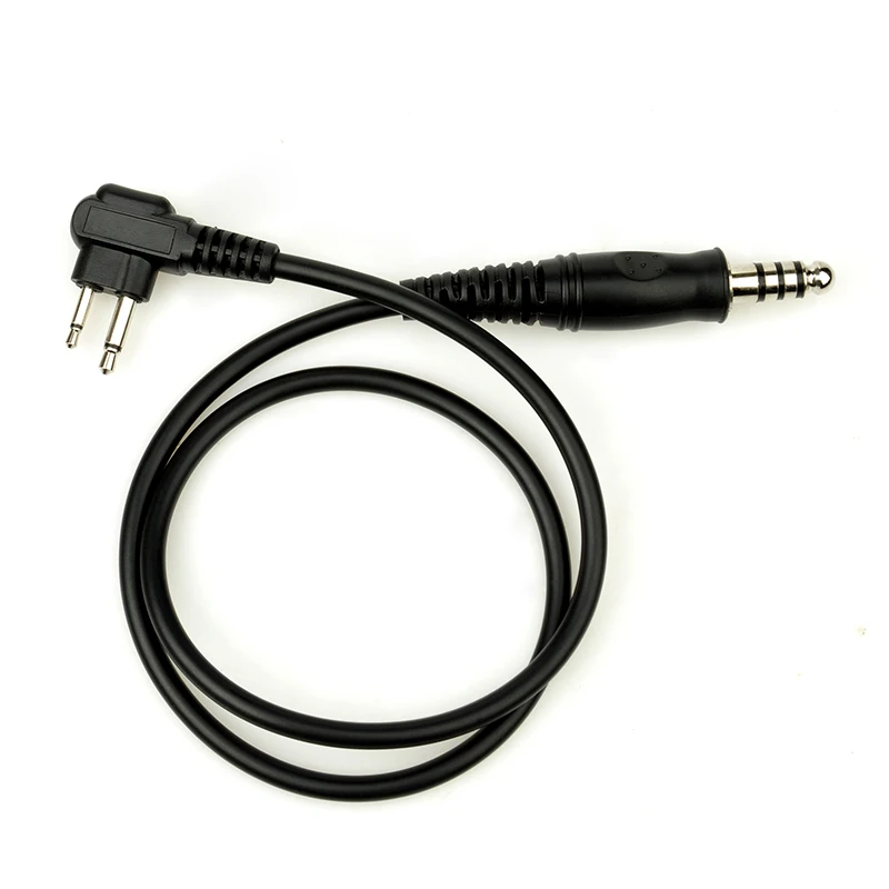 SEIGNEER Тактический Z124 Электронный PTT Провод To Walkie Talkie Plug страйкбол милитари Охота