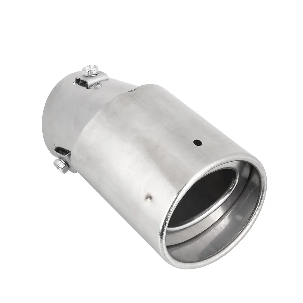 Car Universal Stainless Steel Nozzle Bent Exhaust Pipe Tubing Tube