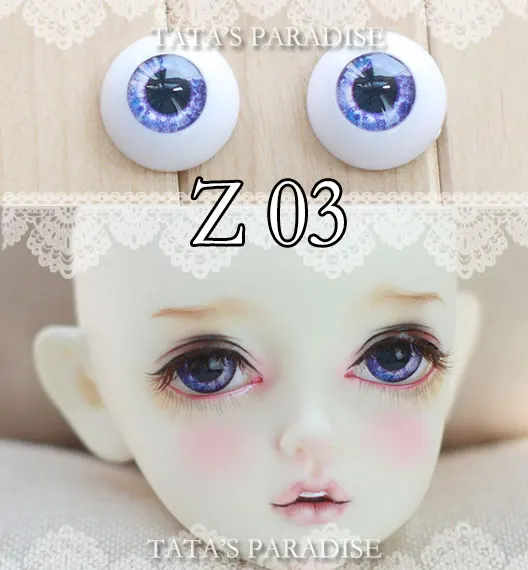 BJD eyes12mm 14mm 16mm 18mm 1 Pair of Eyes Eyeballs Doll Accessories Doll Eyeballs Z03