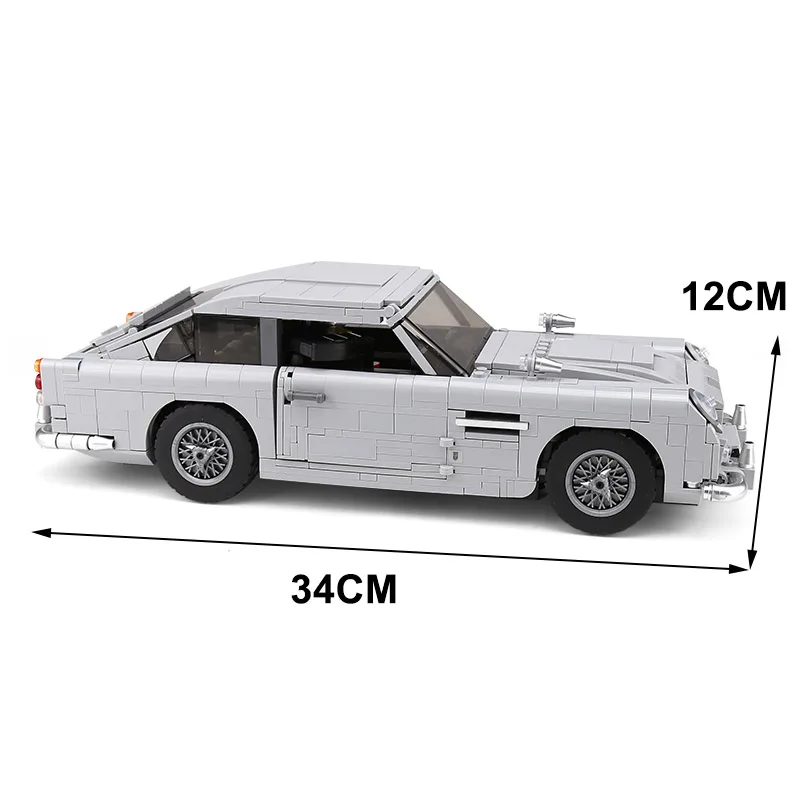 21046 Technic Car совместимый 10262 Aston Martin DB5 Набор строительных блоков Кирпичи Детские