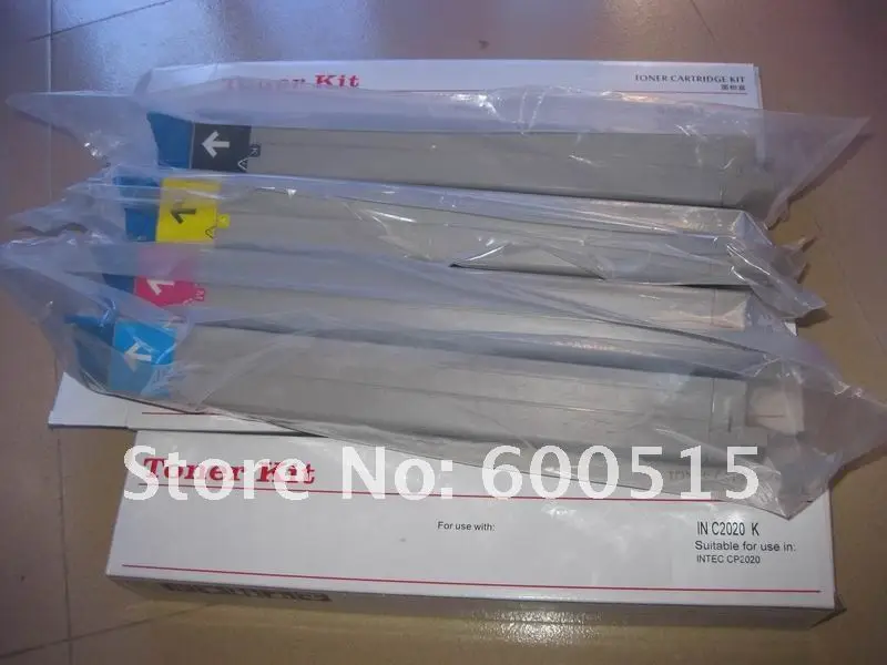 

CP2020 Toner Cartridge Compatible for INTEC CP2020 bk/c/m/y 4pcs/set