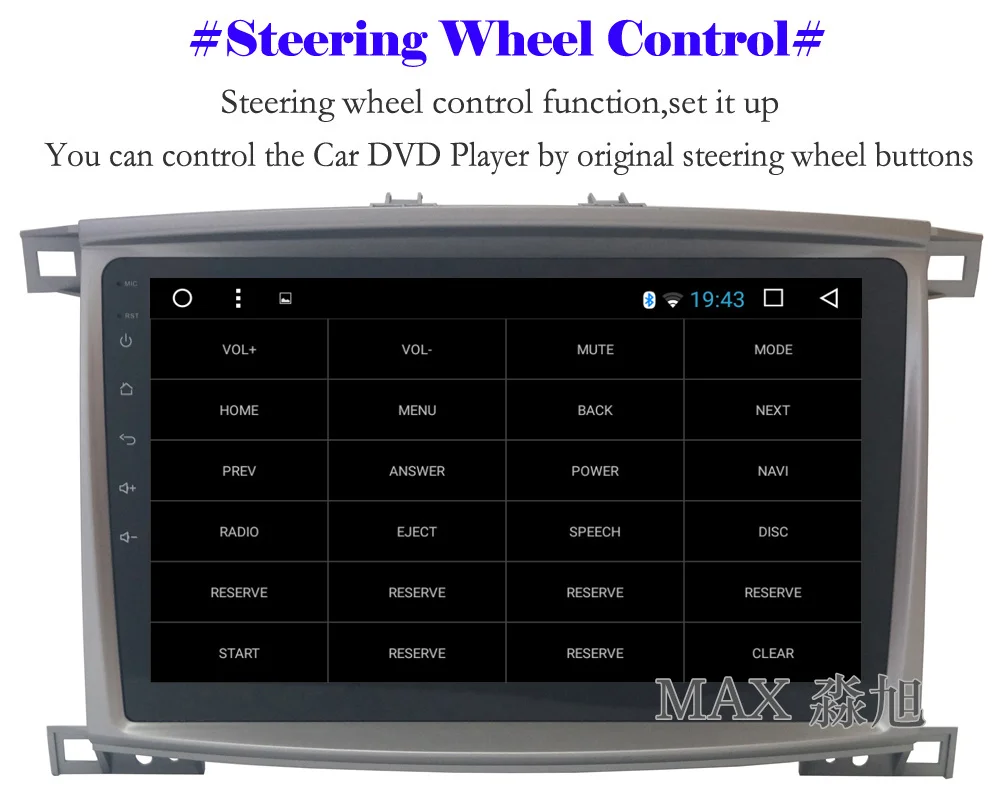 Sale MAX IPS 2.5D 2G RAM 32G ROM Eight Core Android 8.1 Car DVD Player for Toyota Land Cruiser 100 LC100 LC 100 Bluetooth 4G WiFi SWC 9 Sale MAX IPS 2.5D 2G RAM 32G ROM Eight Core Android 8.1 Car DVD Player for Toyota Land Cruiser 100 LC100 LC 100 Bluetooth 4G WiFi SWC 9