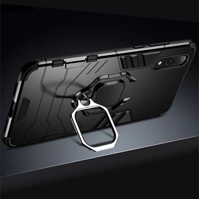 Роскошные армированные противоударные чехлы для телефонов Huawei P20 P30 Pro Магнитный
