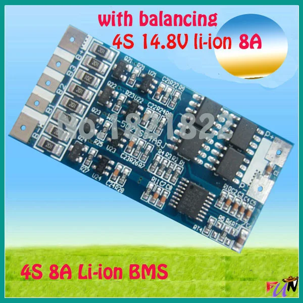 4s 8a 14 8v li ion bms pcm battery protection board bms pcm with ion board