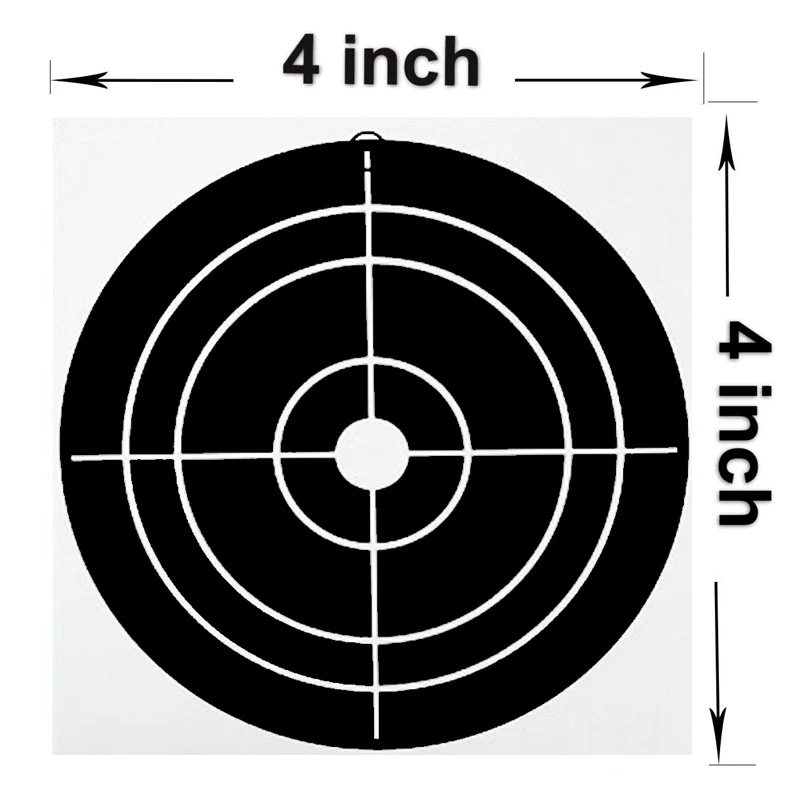 splatter targets reactive shooting targets paper gun rifle pistol airsoft bb gun stationery sticker aliexpress