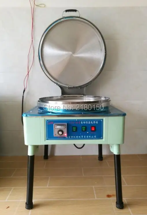 Электрическая машина для изготовления блинов, коммерческая машина для выпечки, антипригарная сковорода, автоматическая машина для выпечки с контролем температуры, KB-001