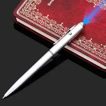 50 шт. офисные принадлежности материал Escolar школьные принадлежности невидимые чернила ручка с УФ светильник потайная шпионская шариковая ручка