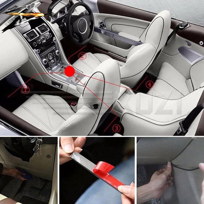 Светодиодные Автомобильные аксессуары для интерьера автомобильные