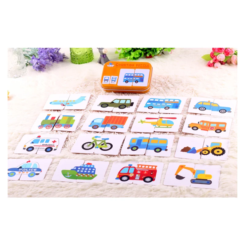 Iron-box Card Fruit Puzzle Oyuncak Learning 2 Iron-box Card Fruit Puzzle Oyuncak Learning 2