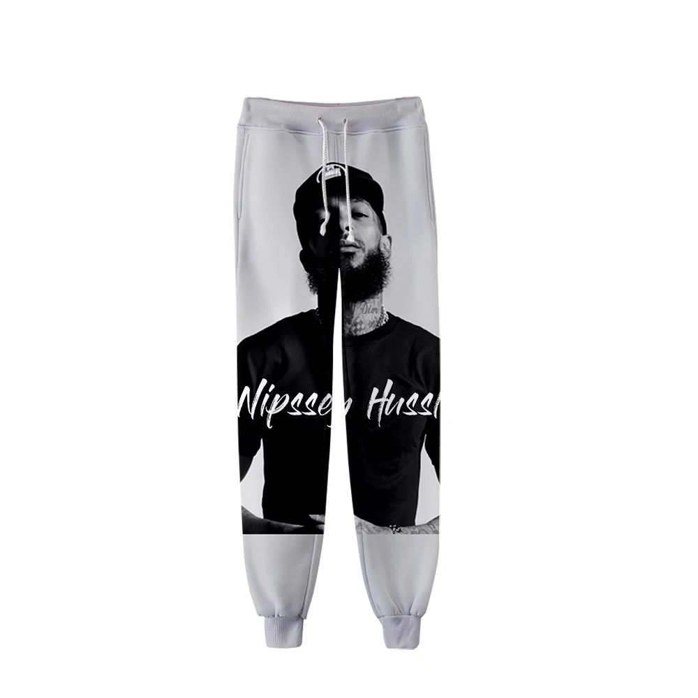 Nipssey Hussle 3d брюки для бега мужские хип-хоп мужские брюки повседневные брюки мужские Kpop высококачественные теплые тонкие брюки Nipssey Hussle