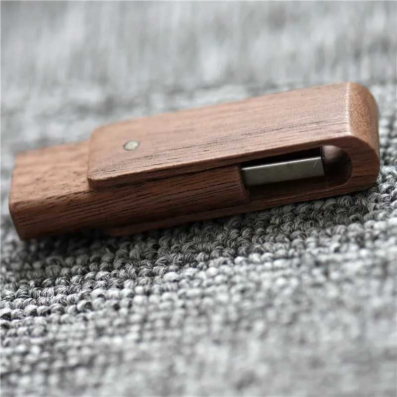 SHANDIAN логотип клиента деревянный поворотный usb флэш-накопитель из натурального дерева перевернуть флешку 4 ГБ 8 ГБ 16 ГБ 32 ГБ 64 Гб карта памяти