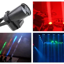 40 шт./лот, Светодиодный точечный светильник 10 Вт эффектный светильник 5 Вт DJ светильник s Светодиодный точечный светильник KTV бар сценический дождевой светильник для зеркального шара