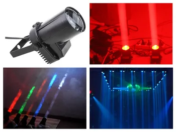 

40pcs/lot,LED pin spot light 10w effect light 5w DJ Lights led spotlights LED pinspot KTV bar stage rain light for mirror ball