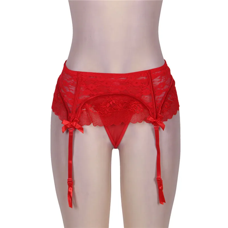 Hot sale red black lace wedding garter plus size ligueros sexy underwear floral garter blet sexy panty suspender belt PW5129 Hot sale red black lace wedding garter plus size ligueros sexy underwear floral garter blet sexy panty suspender belt PW5129