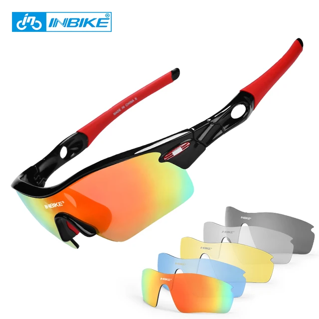 US $12.71 INBIKE Polarized Outdoor Sport Sunglasses Bicycle Glasses Women Men MTB Bike Sun Glasses Driving Cy