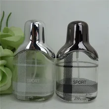 Изысканный 30 мл стеклянный парфюмерный флакон с распылителем и повторяемым распылителем Подарочная коробка для косметики может быть заполнена духами