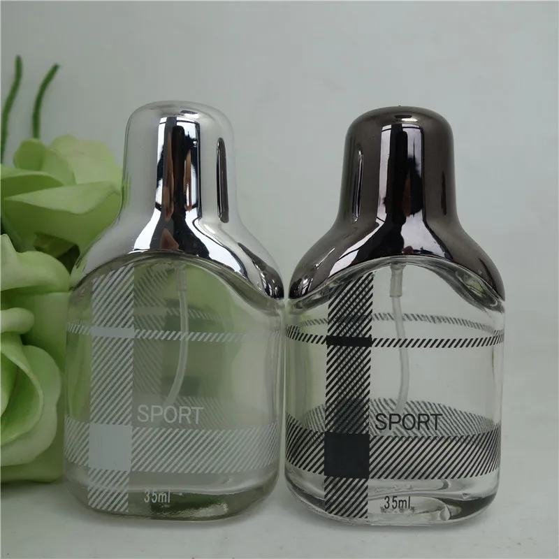 

Exquisite 30ml glass perfume bottle atomizer and repeatable atomizer gift cosmetic packaging box can be filled with perfume