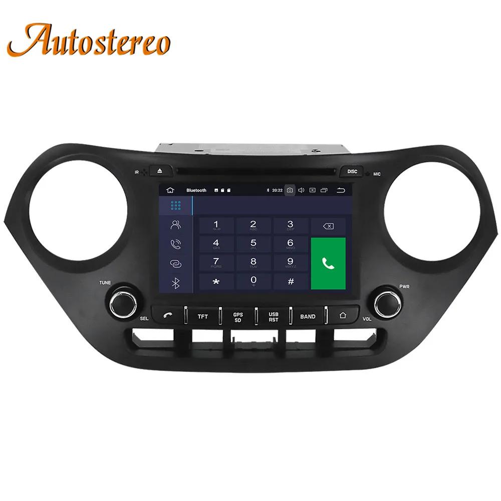Perfect DSP newest Android 9.0 Car DVD Player for Hyundai I10 I-10 2013+ GPS navigation multimedia satnav stereo radio tape recorder Nav 4