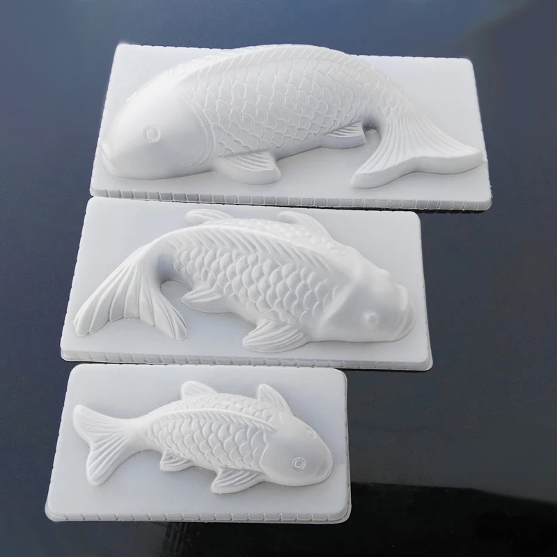 Tofok DIY 3D Cyprinoid Рыба торт плесень пластик желе ручной работы Sugarcraft плесень пудинг шоколадная форма для риса выпечки инструмент посуда