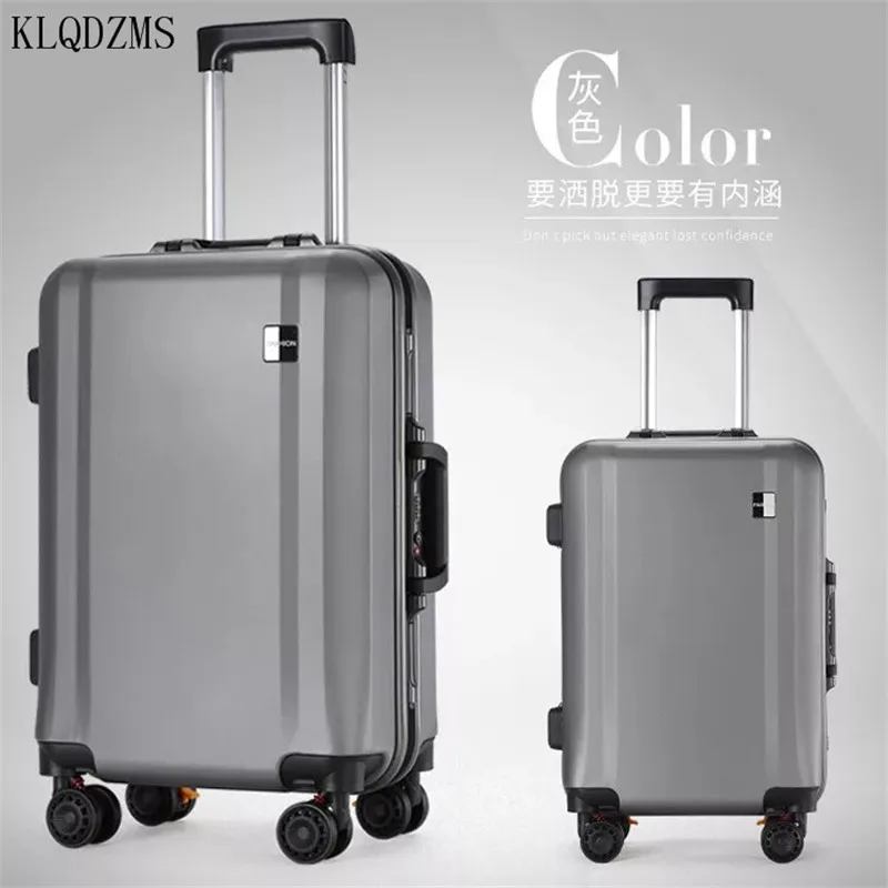  KLQDZMS 20/22/24/26inc hhigh quality business rolling luggage spinner trolley suitcase pc travel ba
