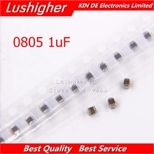 100 шт. 0805 1 мкФ 105K 105 100V X7R 10% SMD Керамика конденсатор поверхностного монтажа