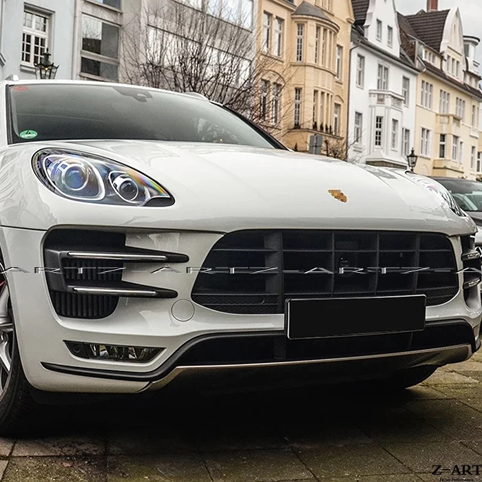 Z ART Turbo front bumper For Porsche Macan 2014 2018 facelift front bumper for Porsche Macan