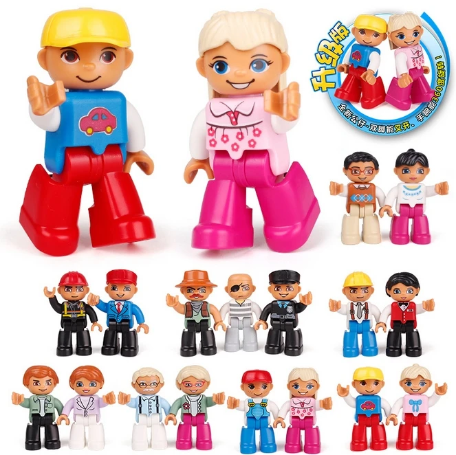 Duplo Compatible Blocks Children Educational Toys Plastic Assembly Large Bricks Role Play DIY Figures Toys Dolls Set 204pcs/lot baby-blocks-toys : image Duplo Compatible Blocks Children Educational Toys Plastic Assembly Large Bricks Role Play DIY Figures Toys Dolls Set 204pcs/lot baby-blocks-toys