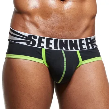 

Soft breathable boxer 2018 Sexy Underwear Men Boxer Shorts Bulge Pouch Soft Underpants Sexy Low Waist Slip Cuecas Male Panties