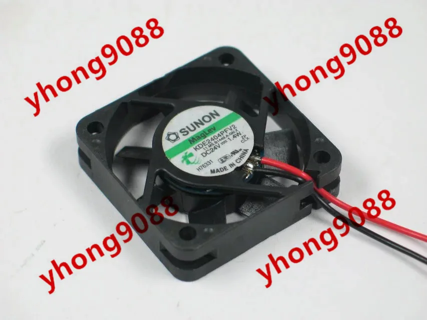 

SUNON KDE2404PFV2 11.MS.B1443.A.GN.X DC 24V 1.4W 40X40X10mm Server Cooling Fan