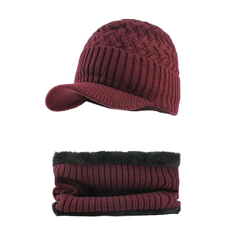[FLB] зимняя вязаная шапка бини мужской шарф Skullies Beanies Зимние шапки для мужчин и женщин шапки Gorras Bonnet маска брендовые шапки F18023
