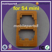 Тест нормально очень высокое качество реконструкция склейки ремонт ЖК-дисплей внешний внешняя стеклянная пресс-форма для Iphone для galaxy S4 мини i9190