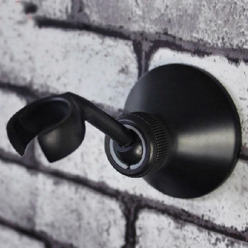 Free Shipping Oil Rubbed Bronze Handheld Shower Base Wall Mounted Hand Shower Holderin Shower