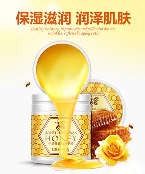 

170G Honey Hand Wax Milk Cream Paraffin Whitening Nourish Moisturizing Hydrating Remove Dead Skin Hand Care