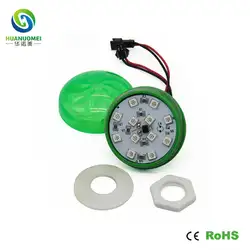 AC24V DC24V 60 мм 12 светодиодов зеленый один Цвет светодиодный модуль 2835 SMD лампы Водонепроницаемый украшения письма свет со спиральными зеленая