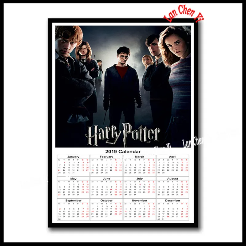 Harry Potter Coated Paper Poster 2019 Calendar Bar Counter Adornment Kitchen Wall Stickers Paper Poster 42x30cm In Wall Stickers From Home Garden On Harry Potter Coated Paper Poster 2019 Calendar Bar Counter Adornment Kitchen Wall Stickers Paper Poster 42x30cm In Wall Stickers From Home Garden On