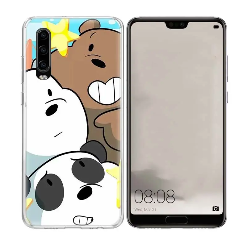 Мы вся правда о медведях специальный мягкий чехол для телефона huawei P30 P20 Коврики 20