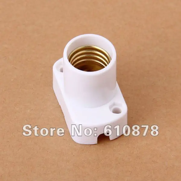 

50/60Hz Gold Tone Plated E17 Light Lamp Bulb Holder Socket Screw Base Adapter AC 220V 1A