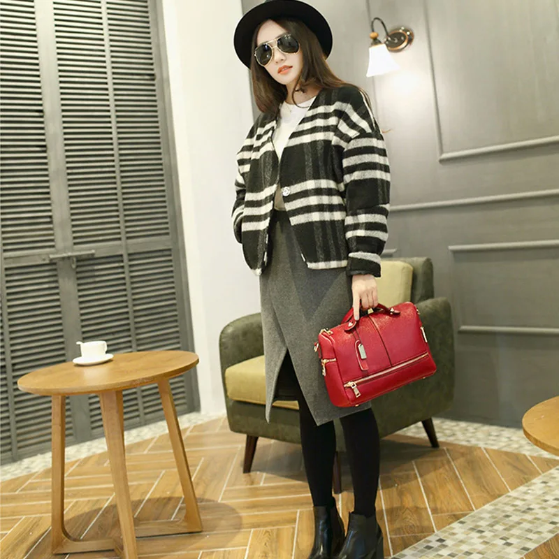 Women Shoulder Bags New Arrival PU Leather Luxury Women Handbags Designer Vintage Female Messenger Bag Crossbody Bolsa SS0366 (16)