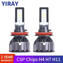 YIRAY 2PCS CSP H4 H7 LED H11 H1 H3 9005 9006 9012 HB3 HB4 Car Headlight Bulbs 72W 9600lm Auto LED CANBUS Lamp Headlamp Fog Light цена YIRAY 2PCS CSP H4 H7 LED H11 H1 H3 9005 9006 9012 HB3 HB4 Car Headlight Bulbs 72W 9600lm Auto LED CANBUS Lamp Headlamp Fog Light цены онлайн