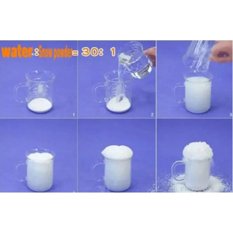 Artificial Snow Instant Snow Powder Fluffy Snowflake Super Absorbant Frozen Party Magic Prop Christmas Party Decor Artificial Snow Instant Snow Powder Fluffy Snowflake Super Absorbant Frozen Party Magic Prop Christmas Party Decor