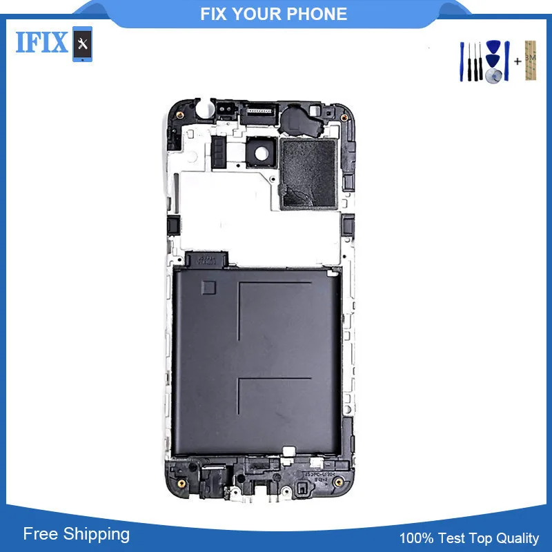 

For Samsung Galaxy J5 J500 Front Frame Bezel Housing Cover LCD Screen Supporting Frame Faceplate Replacement Repair Spare Parts