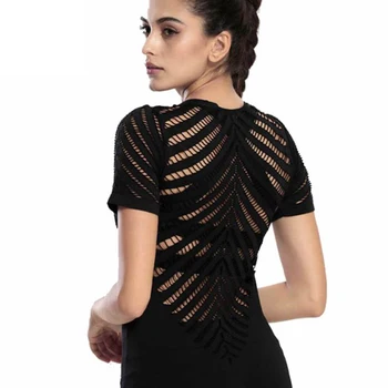 

New Hollow Out Yoga Top Summer Short Sleeve Women Sexy Sport T Shirt Fitness Clothing Sports Tops T Shirt Gym Running Shirts